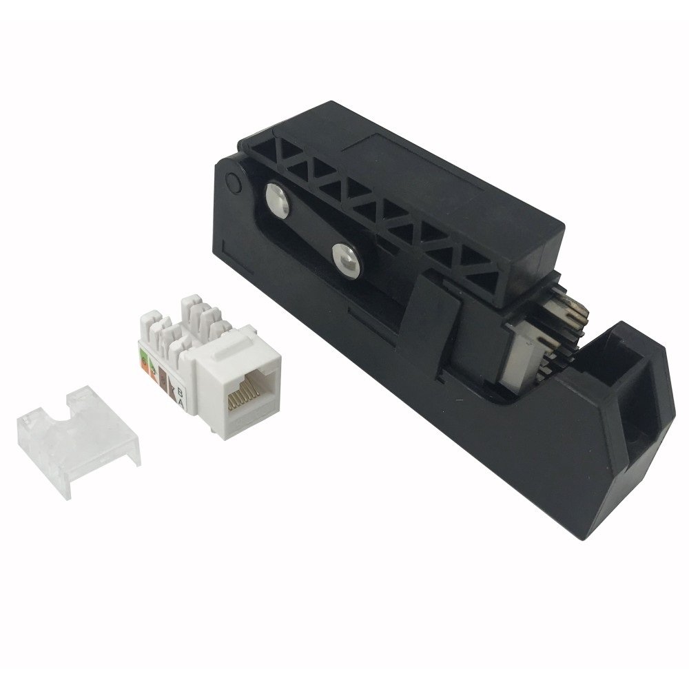 Techly Zestaw 24 modułów Keystone Cat6 UTP z narzędziem zaciskowym