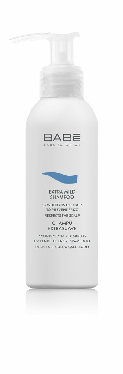 Babe laboratorios, Bardzo delikatny szampon do wszystkich rodzajów włosów format podróżny, 100ml