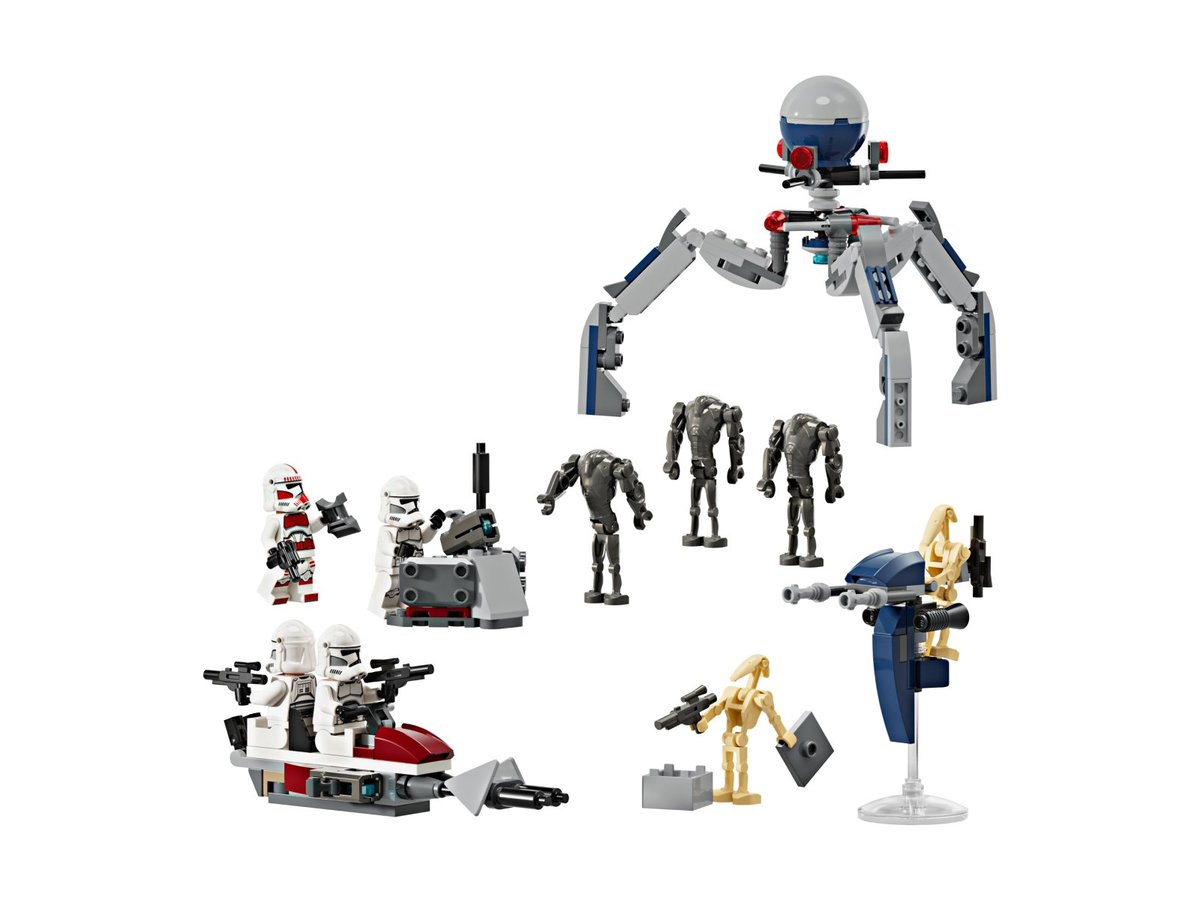 Lego Star Wars 75372 Zestaw Bitewny Z Żołnierzem Armii Klonów I Droi