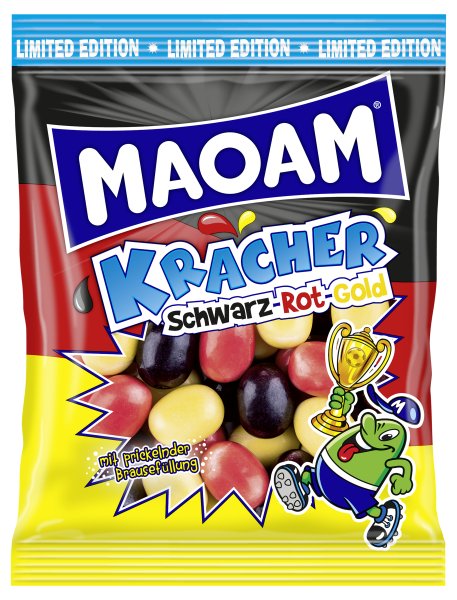 Maoam, gumy owocowe Kracher, mix smaków, 200g