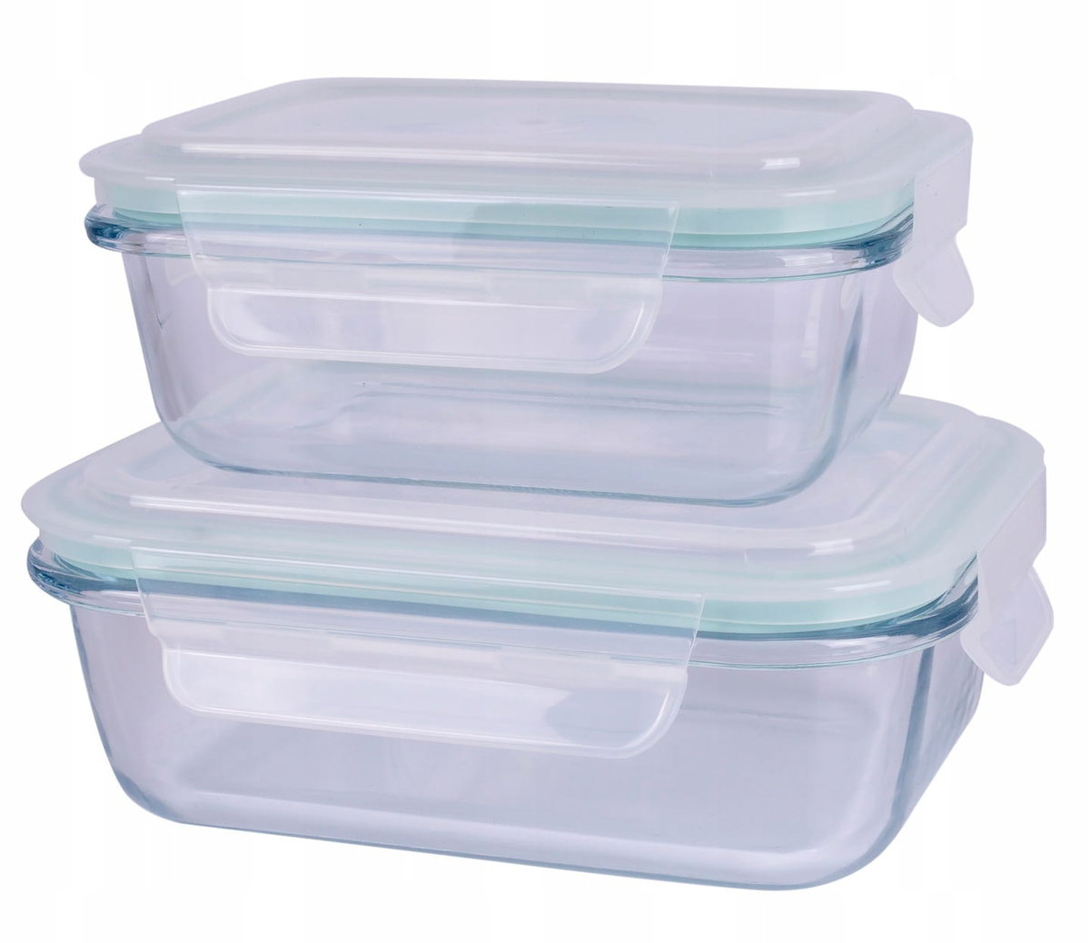 Zestaw 2 Pojemników Szklanych Cucina:1000Ml,1500Ml