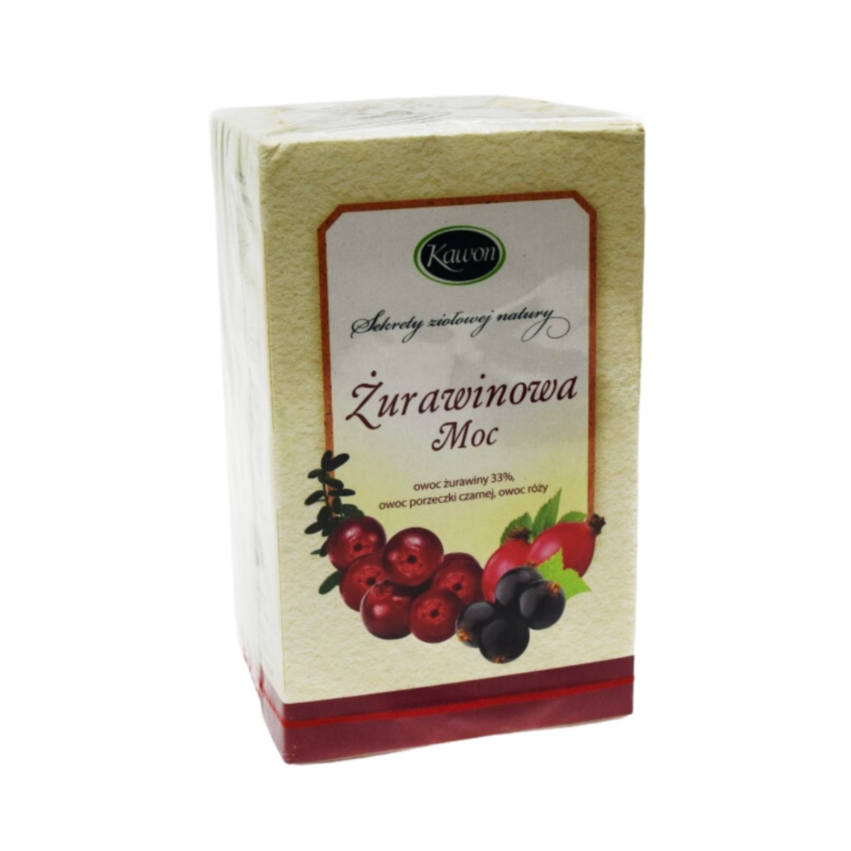Kawon Herbatka Owocowa Żurawinowa Moc 20 X 3 G