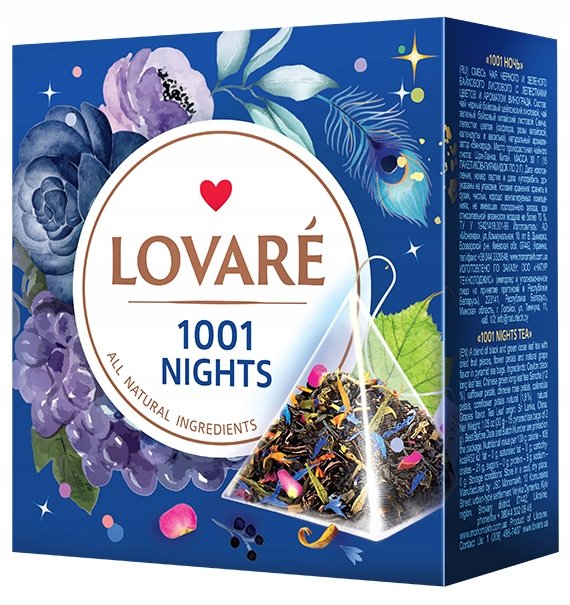 LOVARE HERBATA 1001 NIGHTS 15 piramidek
