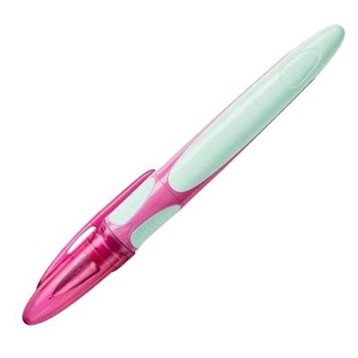 Pióro szkolne wieczne BIC Easy Clic Różowo-miętowy