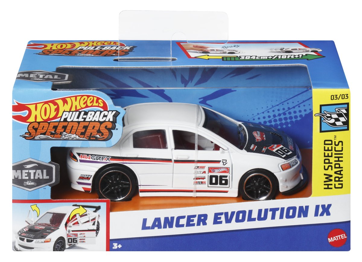 Hot Wheels Pull-Back Speeders HPR73