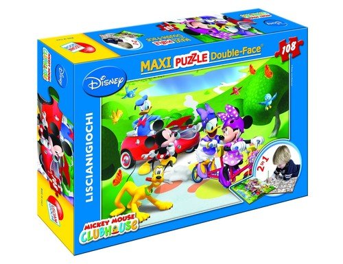 Lisciani, puzzle, Disney, Myszka Miki i Przyjaciele, 108 el.
