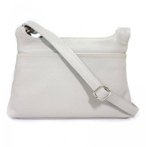 Super listonoszka,przewieszka Vera Pelle Szara VP1267G