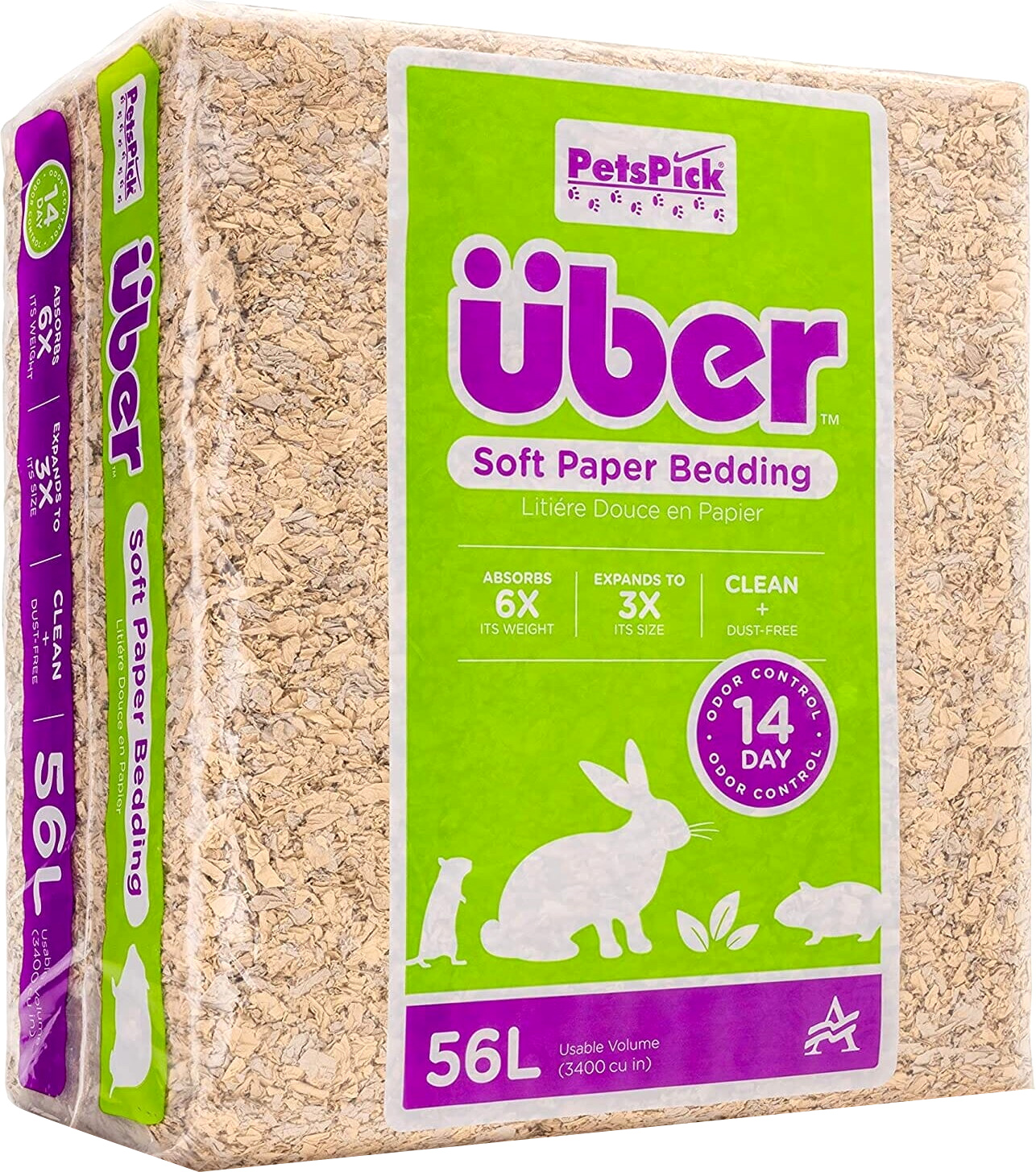 Papierowa ściółka Premier Pet Soft Paper Bedding Nature 56 l