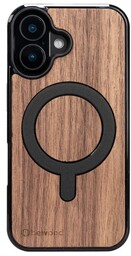 Bewood Drewniane etui do iPhone 16, Orzech Amerykański MagSafe