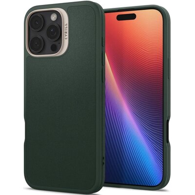 Etui Spigen Cyrill Kajuk Mag MagSafe do iPhone 16 Pro Max Forest Green