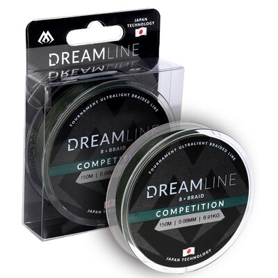 Plecionka MIKADO Dreamline Competition 0.10 mm / 150 m Zielony