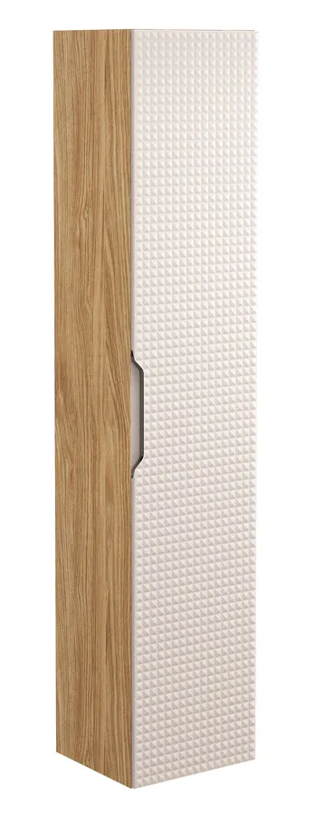 Beżowy wiszący słupek łazienkowy F0-A91