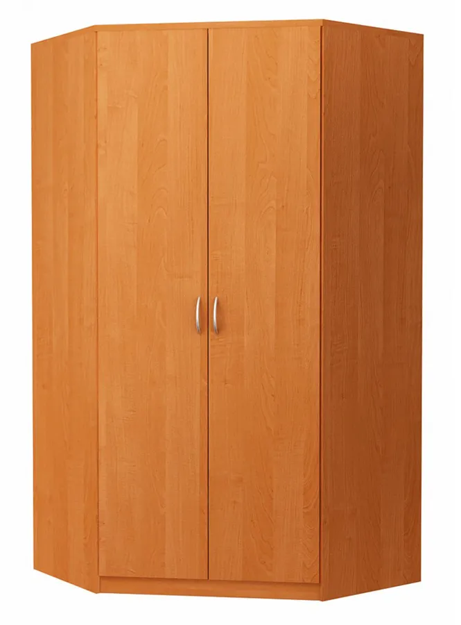 Narożna szafa z półkami olcha - Zezi