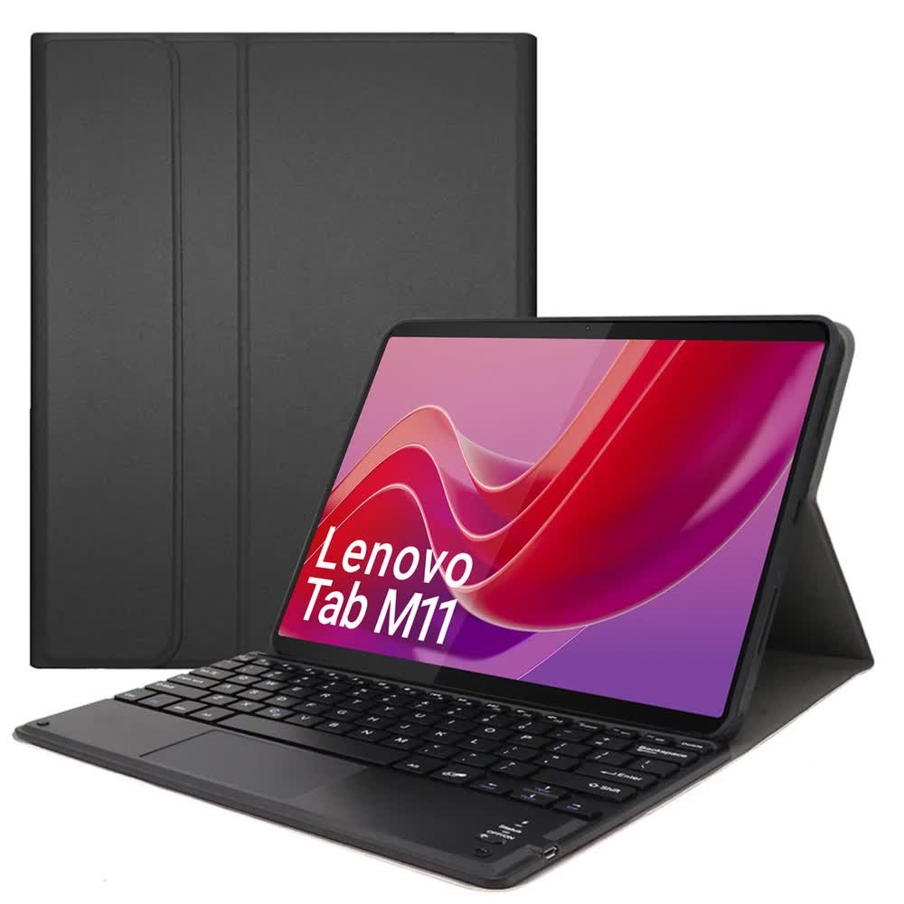 Etui z klawiaturą Bluetooth touchpad do Lenovo Tab M11 (Czarne)