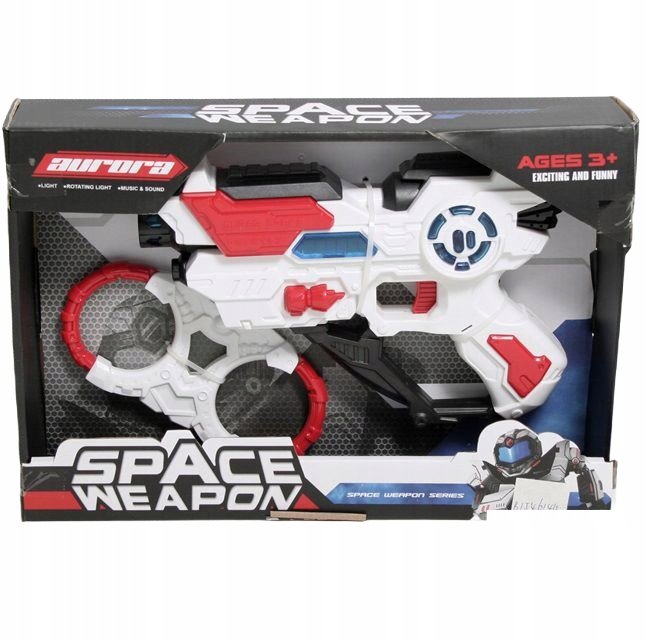 PISTOLET DLA DZIECI KARABIN NA BATERIE DŹWIĘK ŚWIATŁO