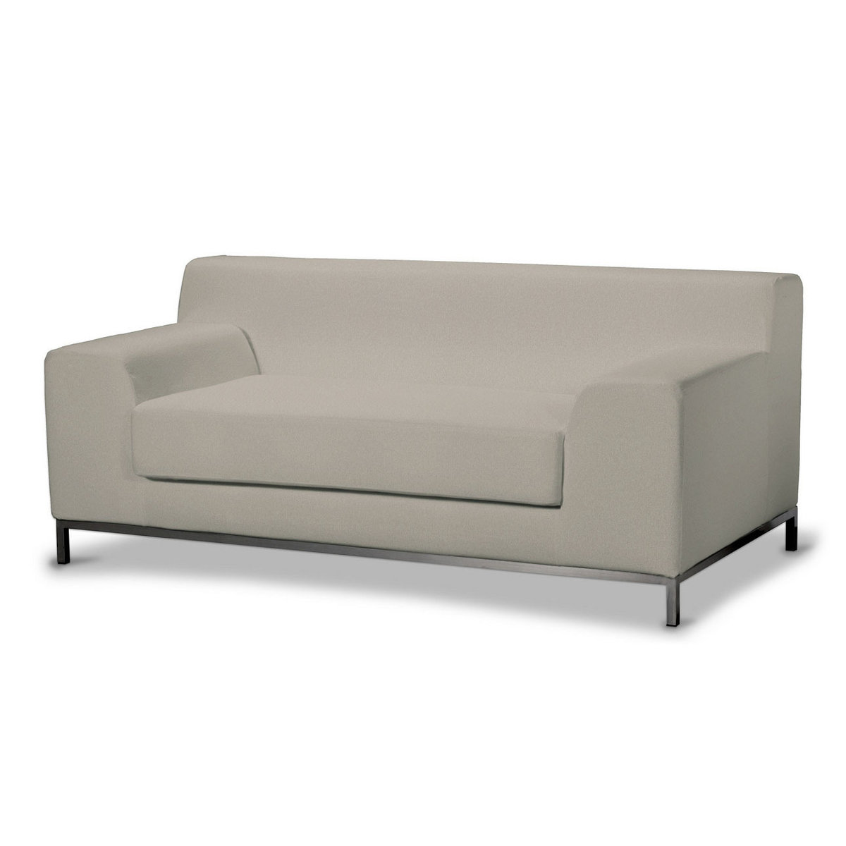 Pokrowiec na sofę Kramfors 2-osobową, beżowy melanż, Sofa Kramfors 2-osobowa, Amsterdam