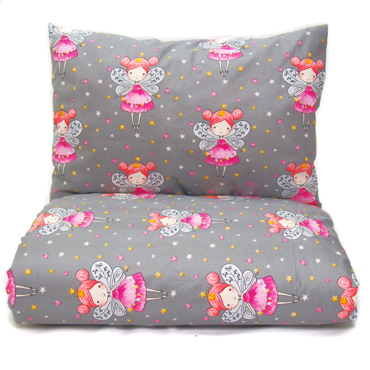 POŚCIEL 120x160 DZIECIĘCA 2EL + POSZEWKA 50X70 DO ŁÓŻECZKA ŁÓŻKA Kerstin