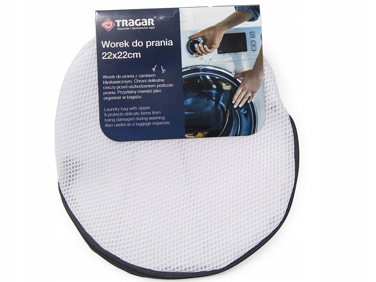 Worek Ochronny Do Prania Siatka 22x22 cm