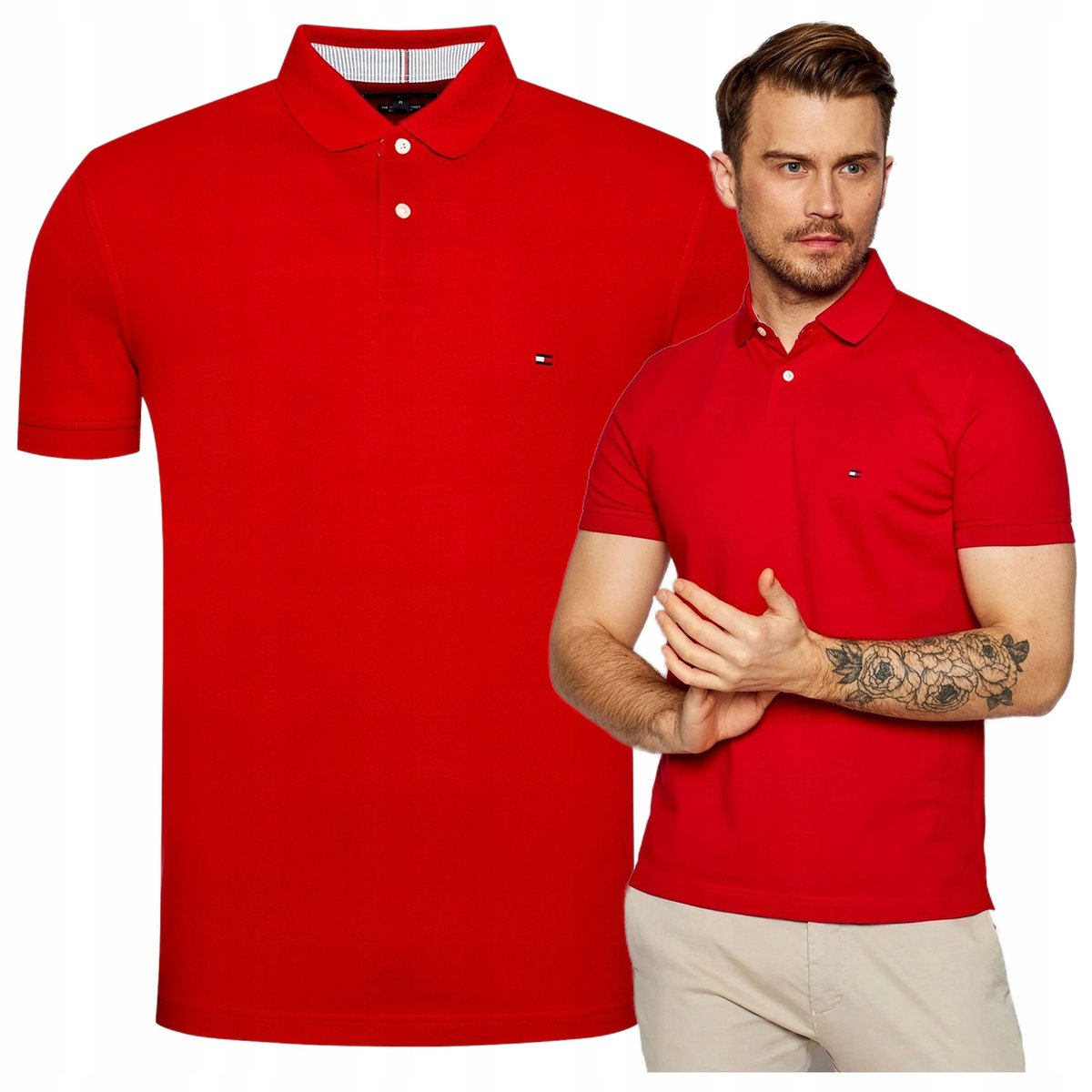 czerwona polowka meska tommy hilfiger koszulka polo meska bordo czerwona polowka meska tommy hilfiger koszulka polo meska bordo r.S