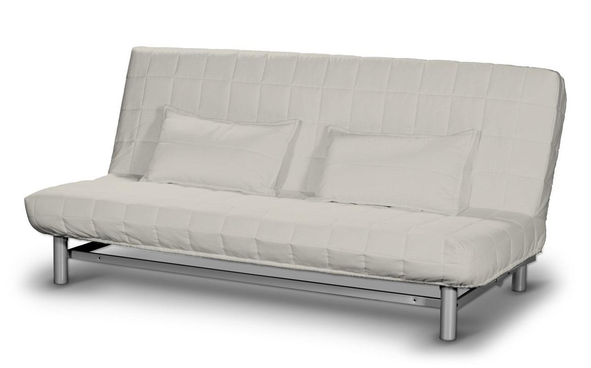 Pokrowiec na sofę Beddinge krótki, Silver(jasnoszary), 200 x 104 x 91 cm, Cotton Panama