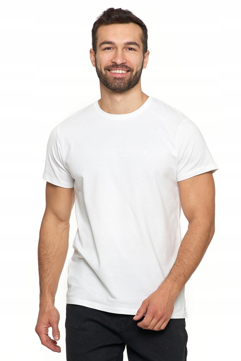 KOSZULKA MĘSKA T-shirt Bawełniany MORAJ Premium r. XXL