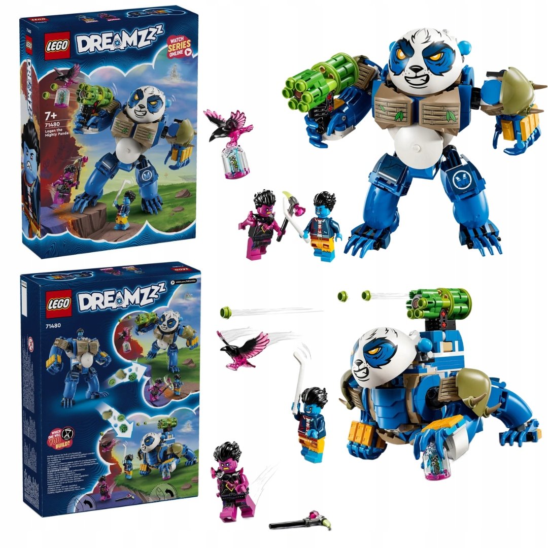 LEGO DREAMZzz 71480 Mocarna panda Logana