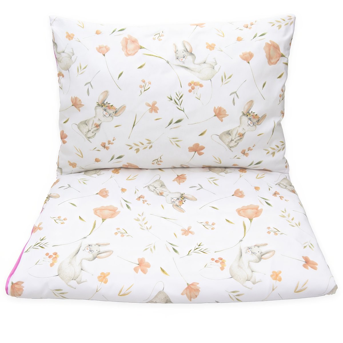 POŚCIEL 120x160 DZIECIĘCA 2EL + POSZEWKA 50X70 DO ŁÓŻECZKA ŁÓŻKA Kerstin