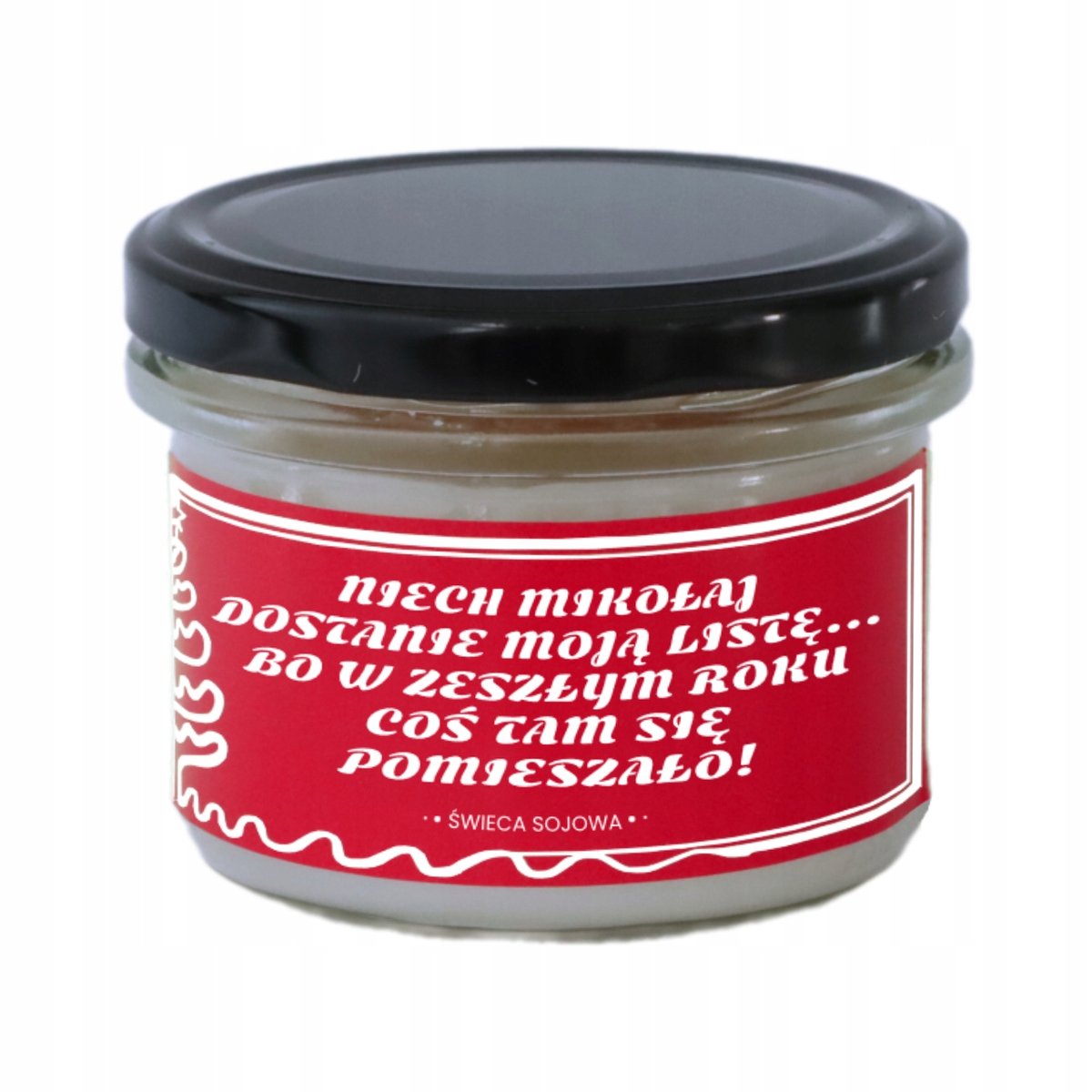 Świeca Zapachowa Sojowa 150Ml Śmieszny Zabawny Nadruk Prezent Na Mikołaja Święta Dla Faceta Taty Mamy Męża Chłopaka Mężczyzny Kobiety Dziadka Dziewc..