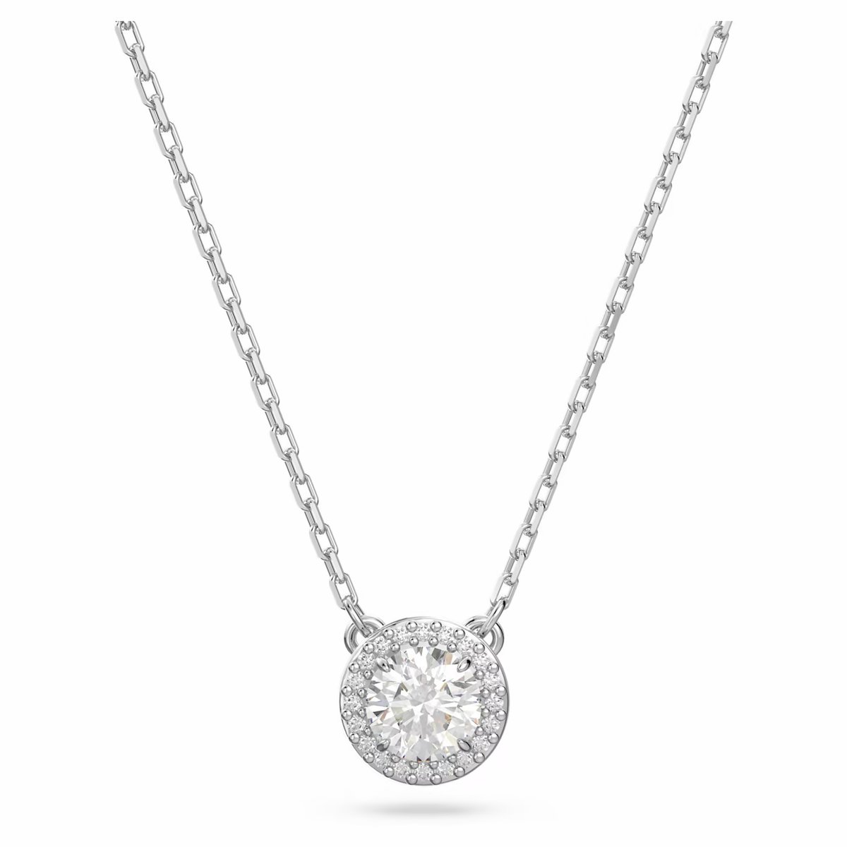 Naszyjnik Swarovski - Wisiorek Constella, White, Silver 5636264