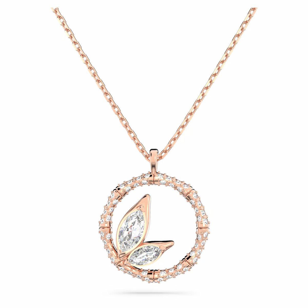 Naszyjnik Swarovski - Dellium, Rose Gold 5645371