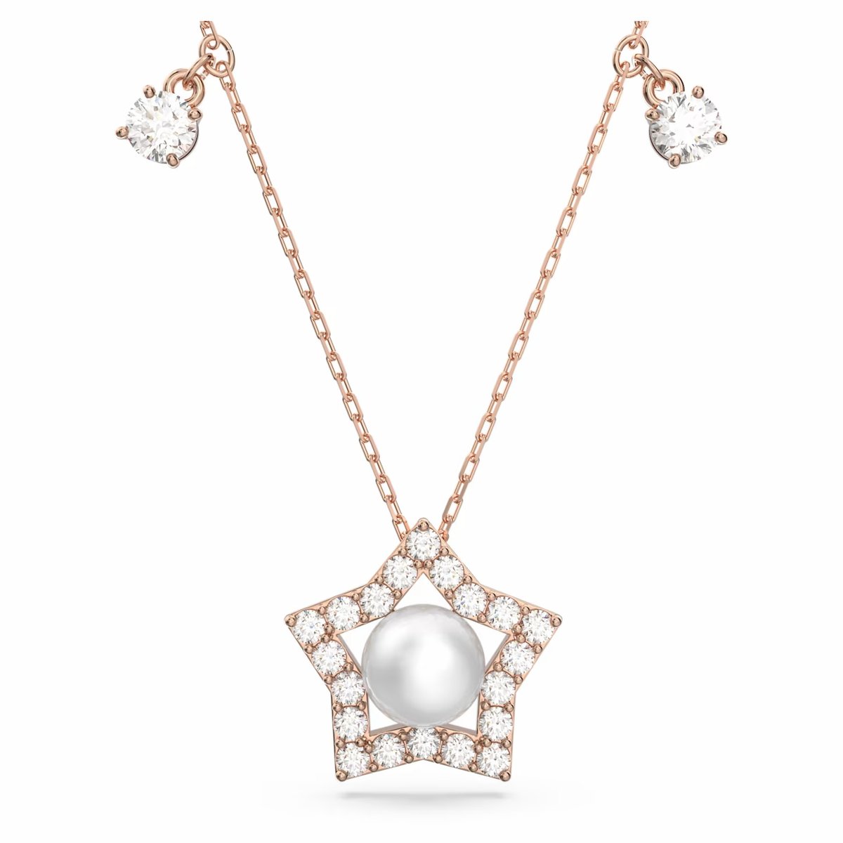 Naszyjnik Swarovski - Stella, Rose Gold 5645382