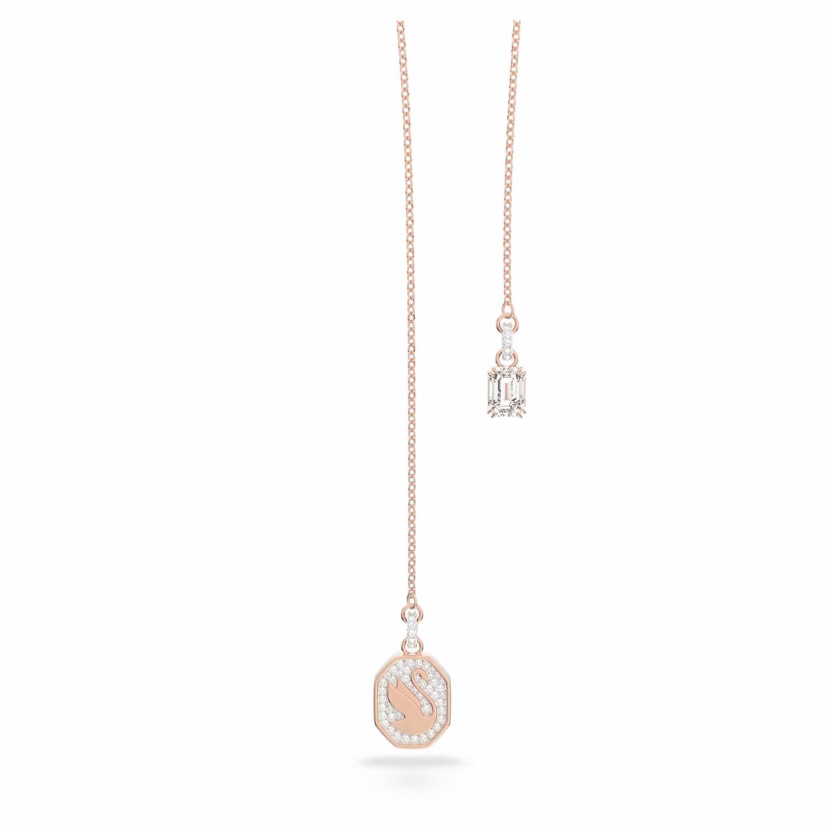 Naszyjnik Swarovski - Y Signum, Rose Gold 5628565