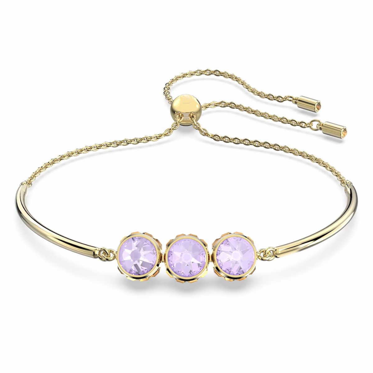 Bransoletka Swarovski - Orbita, Gold 5640259