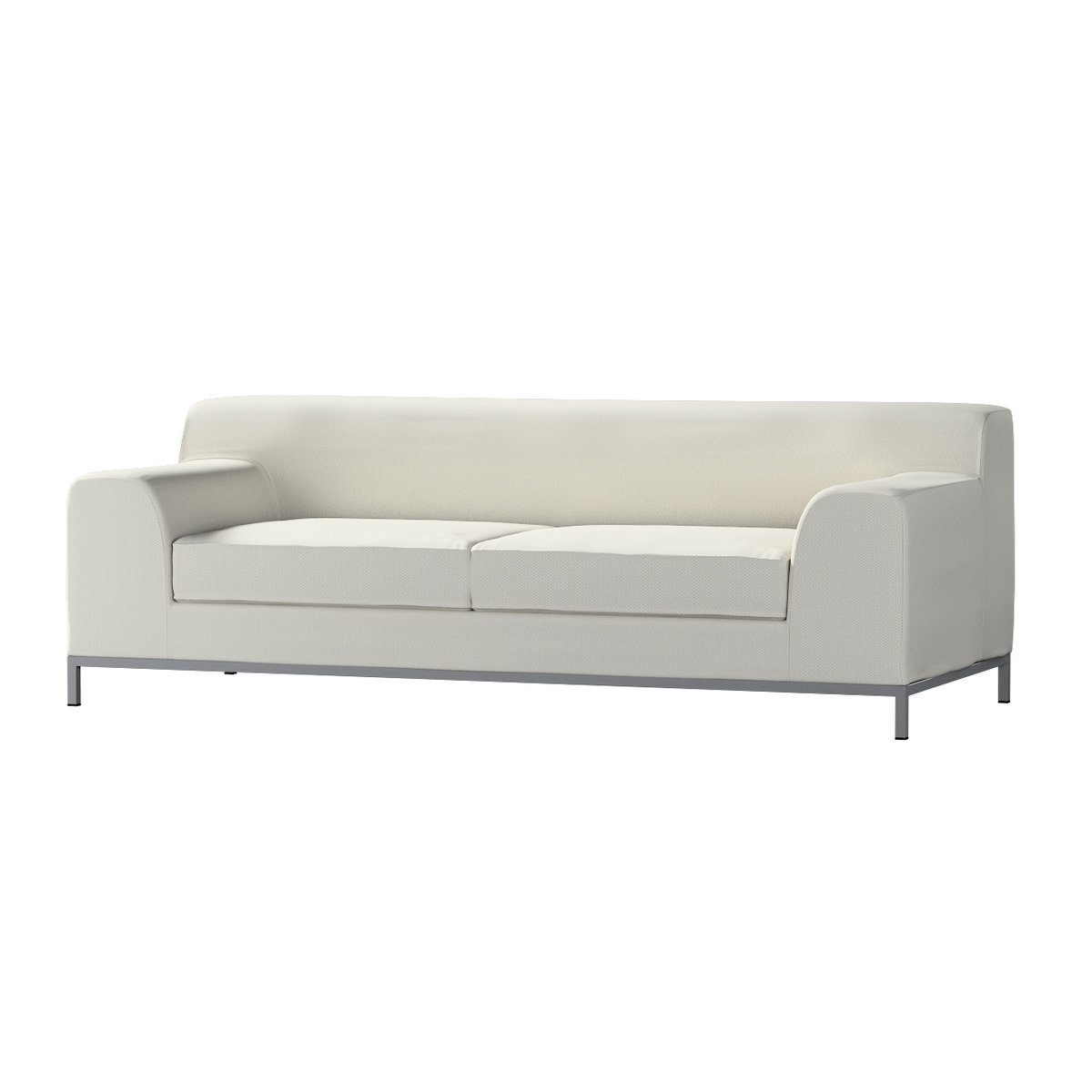 Pokrowiec na sofę Kramfors 3-osobowa, jasny szary, Sofa Kramfors 3-osobowa, Living II