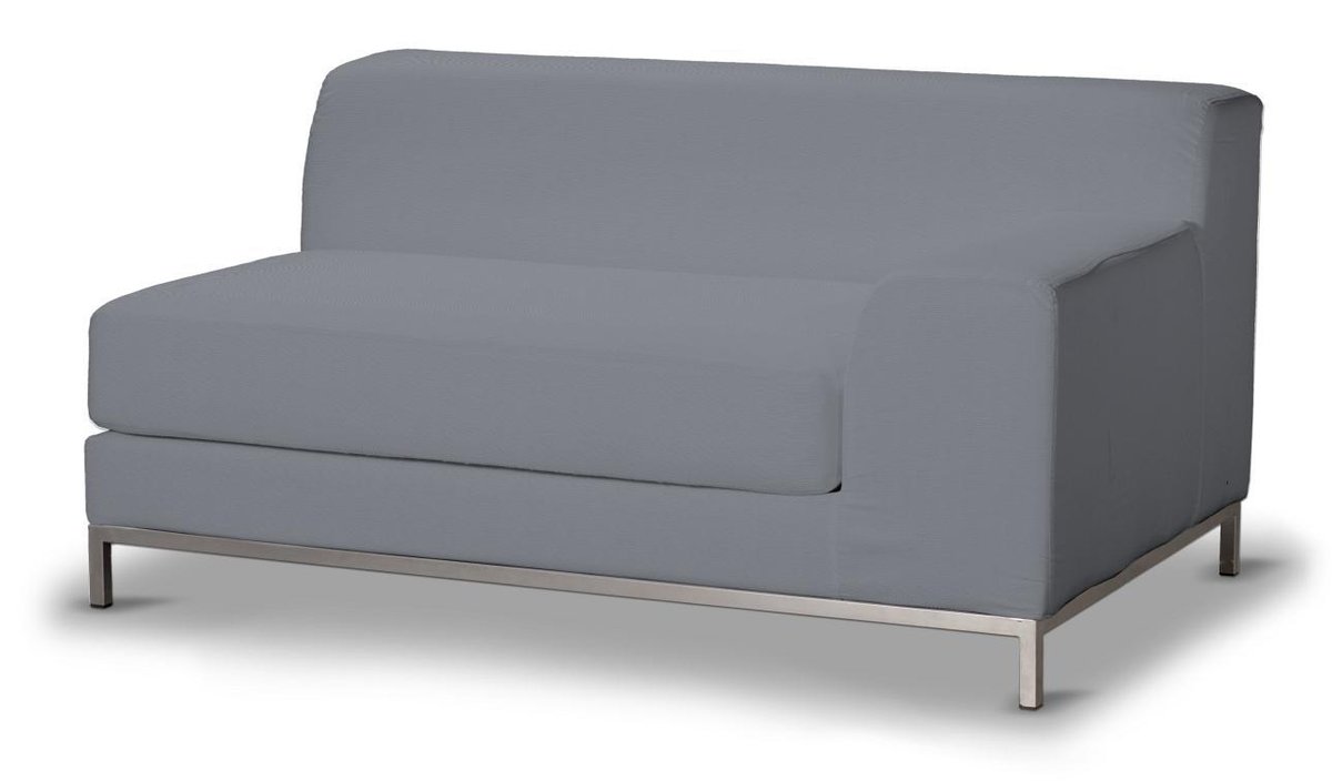 Pokrowiec na sofę prawostronną Kramfors 2-osobową, Slade Grey (szary), Sofa Kramfors, Cotton Panama