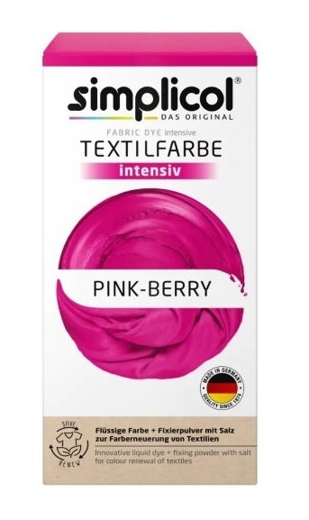 SIMPLICOL Barwnik do tkanin Różowo-Jagodowy