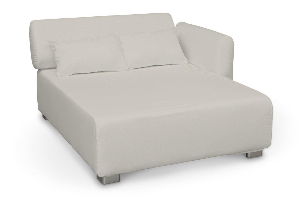 Pokrowiec na fotel Mysinge, Silver(jasnoszary), fotel Mysinge, Cotton Panama