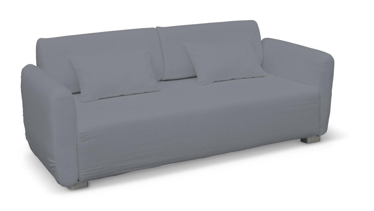 Pokrowiec na sofę 2-osobową Mysinge, Slade Grey (szary), sofa Mysinge 2-os., Cotton Panama
