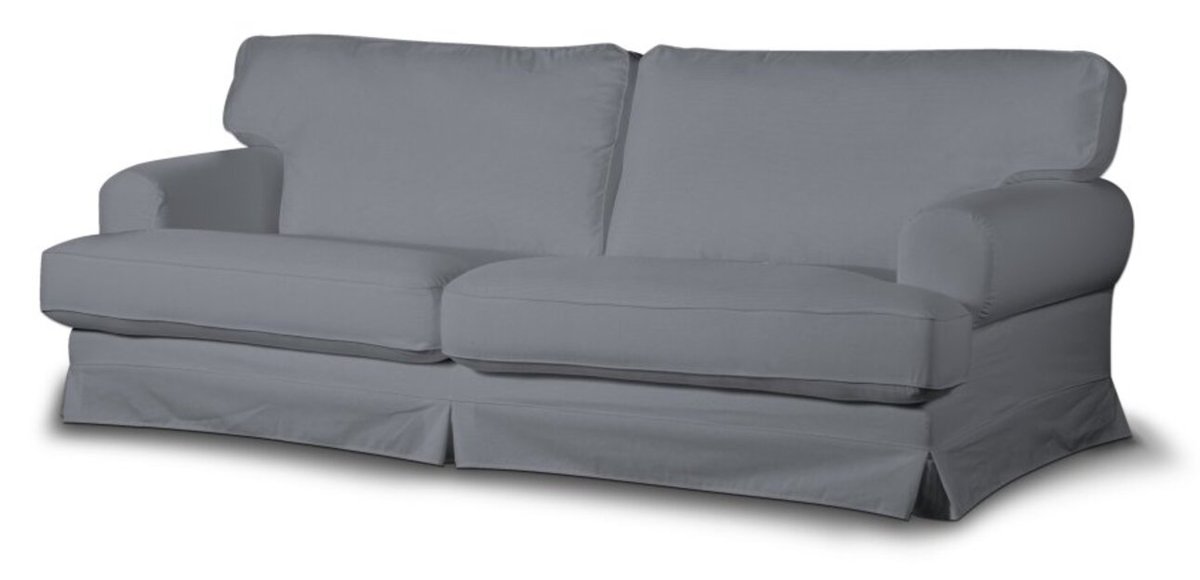 Pokrowiec na sofę Ekeskog rozkładaną, Slade Grey (szary), 238 x 98 x 92 cm, Cotton Panama
