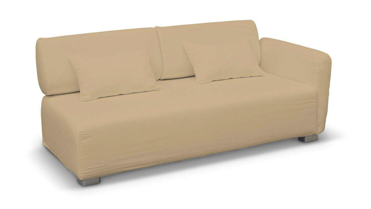 Pokrowiec na sofę 2-osobową jeden podłokietnik Mysinge, Caffe latte (beżowy), sofa Mysinge 2-os. jeden podłokietnik, Cotton Panama