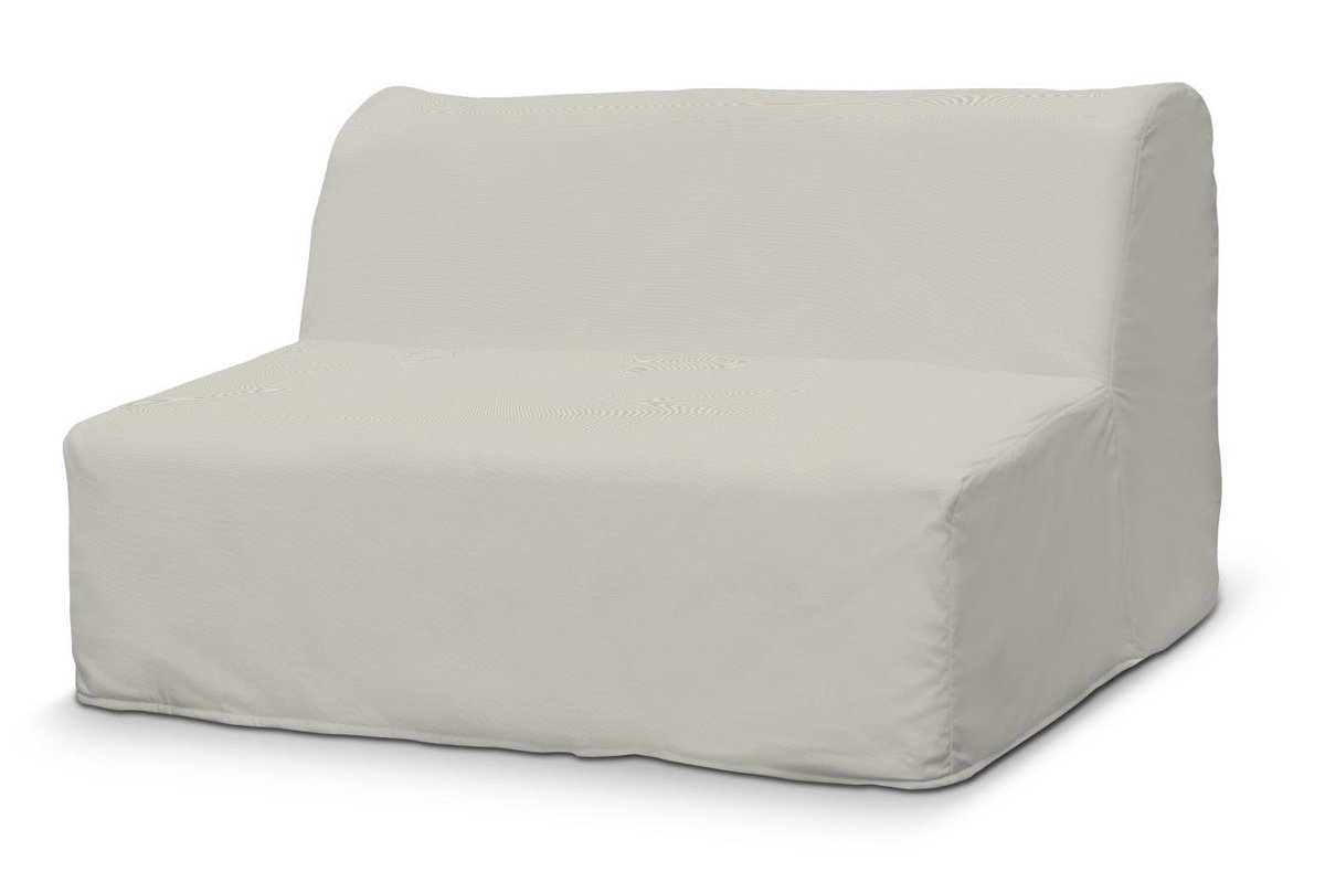 Pokrowiec na sofę Lycksele prosty, Silver(jasnoszary), sofa Lycksele, Cotton Panama