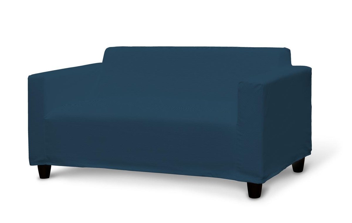 Pokrowiec na sofę Klobo, Ocean blue (morski niebieski), sofa Klobo, Cotton Panama