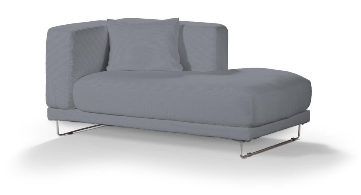 Pokrowiec na szezlong Tylösand prawy, Slade Grey (szary), szezlong tylösand prawy, Cotton Panama