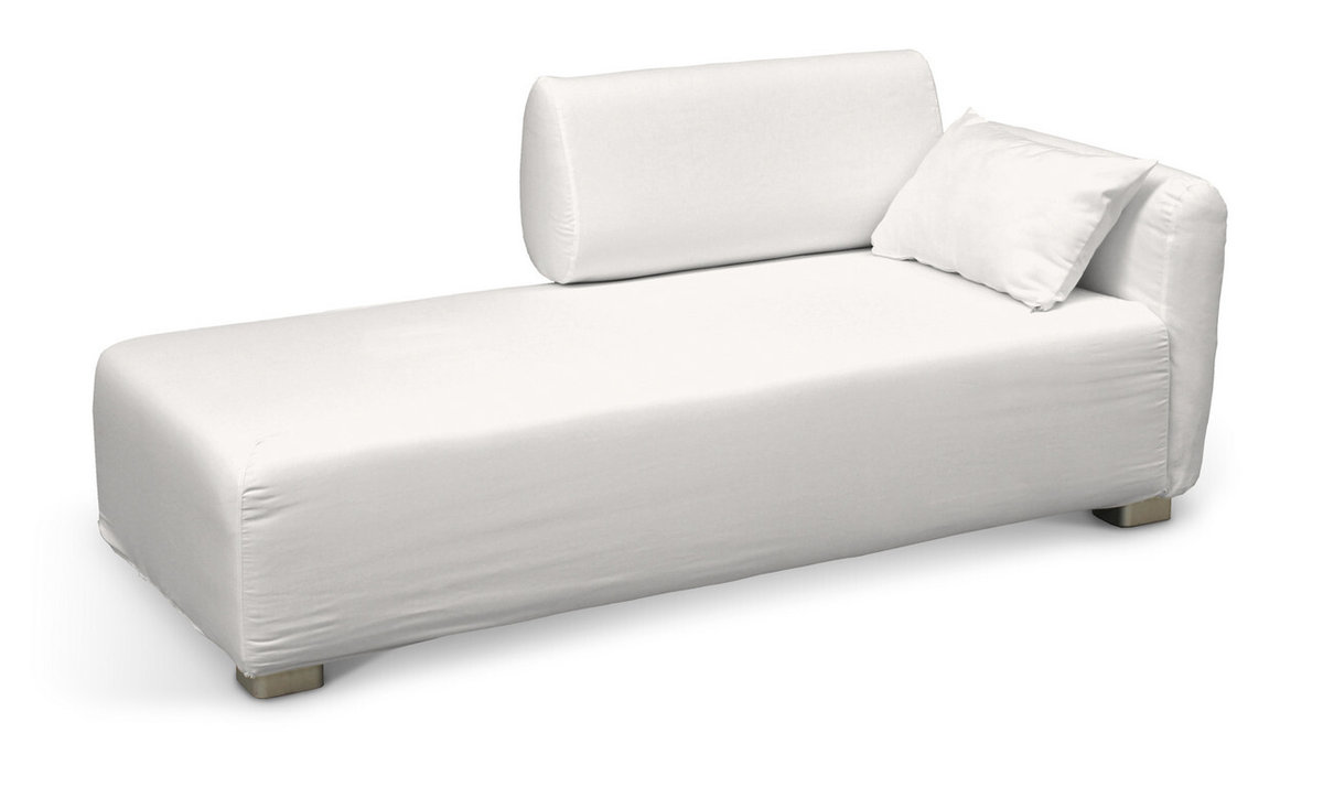 Pokrowiec na szezlong Mysinge, biały, szezlong Mysinge, Cotton Panama