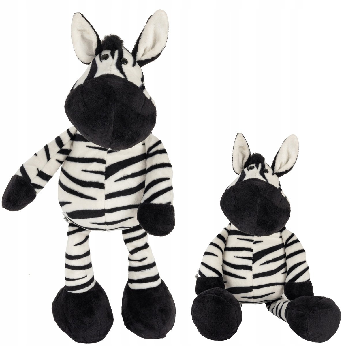 MASKOTKA PLUSZAK PRZYTULANKA ZEBRA 30 cm DLA DZIECI