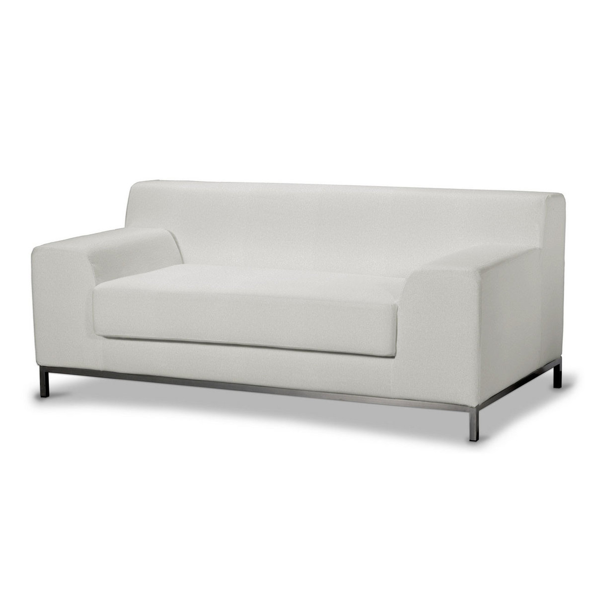 Pokrowiec na sofę Kramfors 2-osobową, kremowy, Sofa Kramfors 2-osobowa, Amsterdam