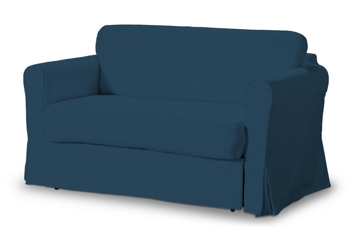 Pokrowiec na sofę Hagalund, Ocean blue (morski niebieski), Sofa Hagalund, Cotton Panama