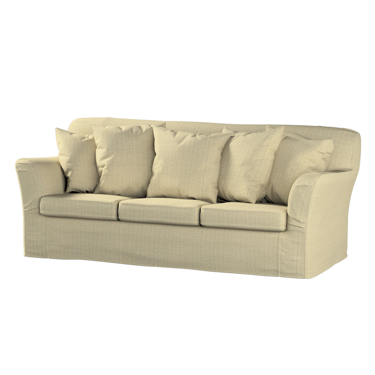 Pokrowiec na sofę Tomelilla 3-osobową nierozkładaną, beżowy, 194 x 80 x 76 cm, Living