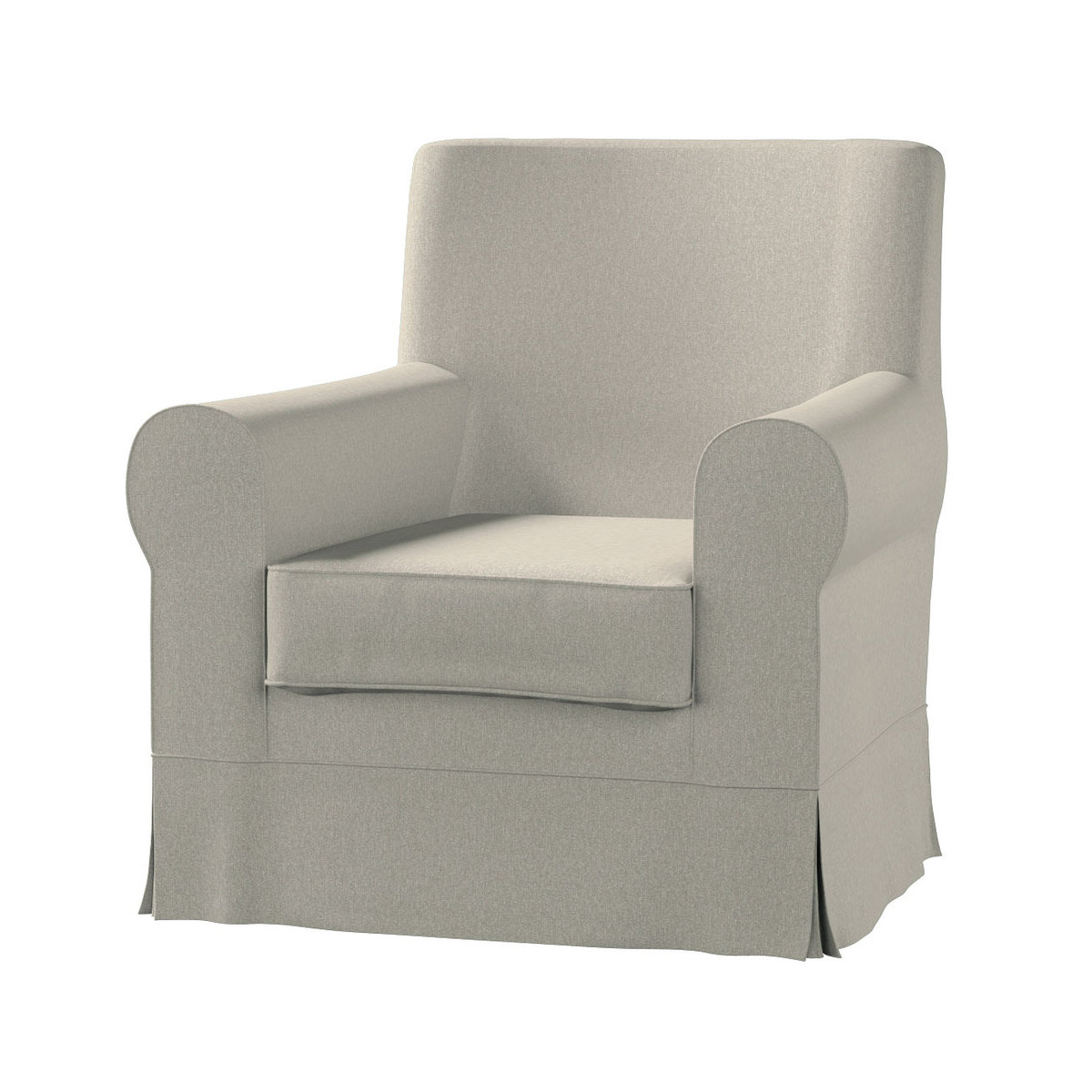 Pokrowiec na fotel Ektorp Jennylund, beżowy melanż, 78 x 85 x 84 cm, Amsterdam
