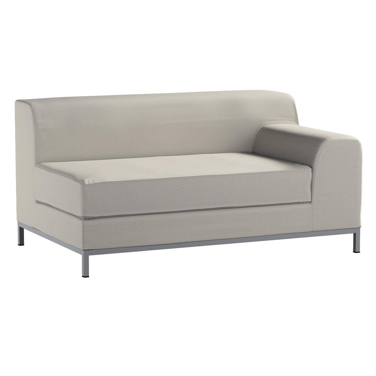 Pokrowiec na sofę prawostronną Kramfors 2-osobową, szary, Sofa Kramfors, Living II